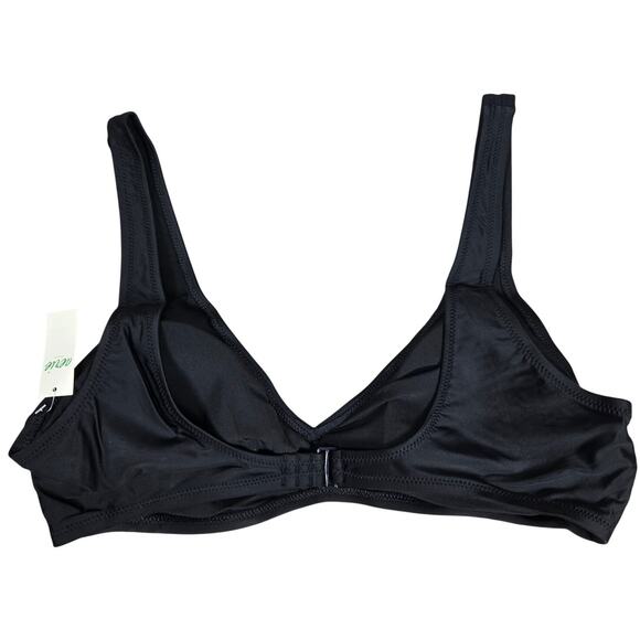 Aerie Scoop Bikini‎ Top Black XL NWT - Picture 2 of 7
